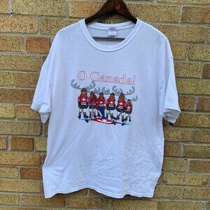 Vintage 90s O Canada Moose T Shirt XL
